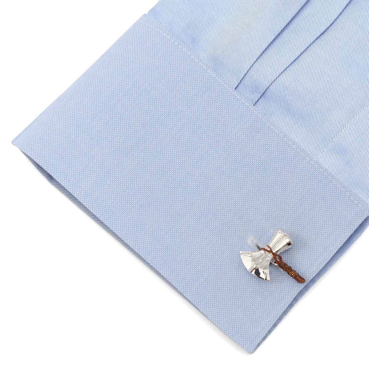 Marvel Thor Stormbreaker Silver Cufflinks - Cufflinks.com - Flyclothing LLC