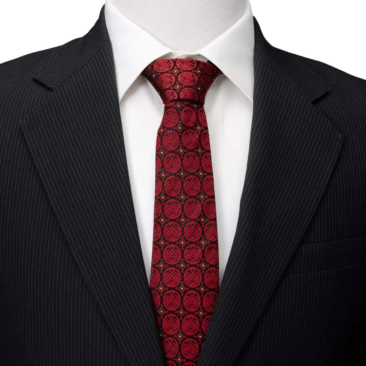 Marvel Shang-Chi Red Men's Tie - Cufflinks.com - Flyclothing LLC