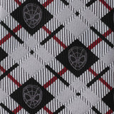 Marvel Spider-Man Plaid Black Men's Tie - Cufflinks.com - Flyclothing LLC