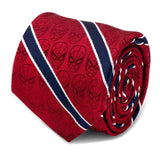 Marvel Spider-Man Red and Navy Stripe Men's Tie - Cufflinks.com - Flyclothing LLC