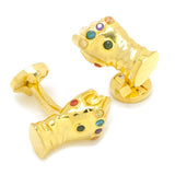 Marvel Thanos Infinity Gauntlet 3D Cufflinks - Cufflinks.com - Flyclothing LLC