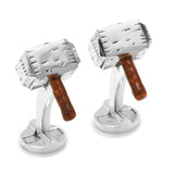 Marvel Thor Mjolnir 3D Cufflinks - Cufflinks.com - Flyclothing LLC