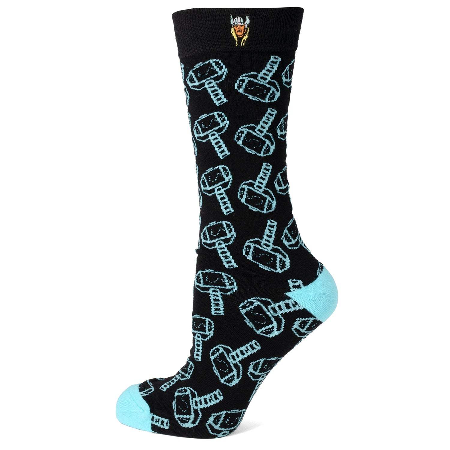 Marvel Thor Pattern Blue and Black Gift Set - Cufflinks.com - Flyclothing LLC