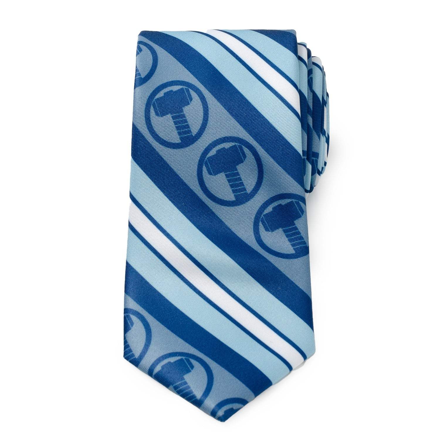Marvel Thor Blue Striped Men's Tie - Cufflinks.com - Flyclothing LLC