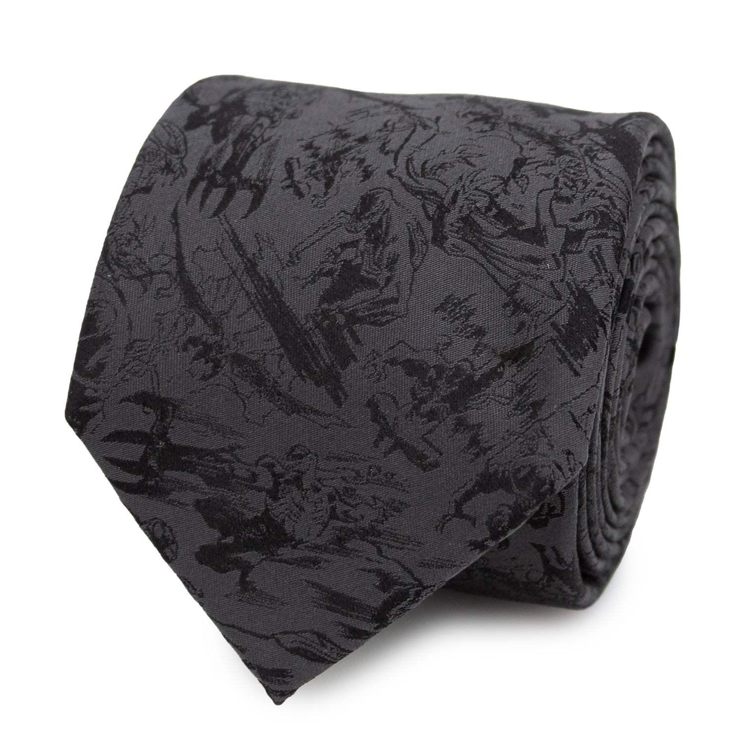 Venom Dark Gray Action Men's Tie - Cufflinks.com - Flyclothing LLC
