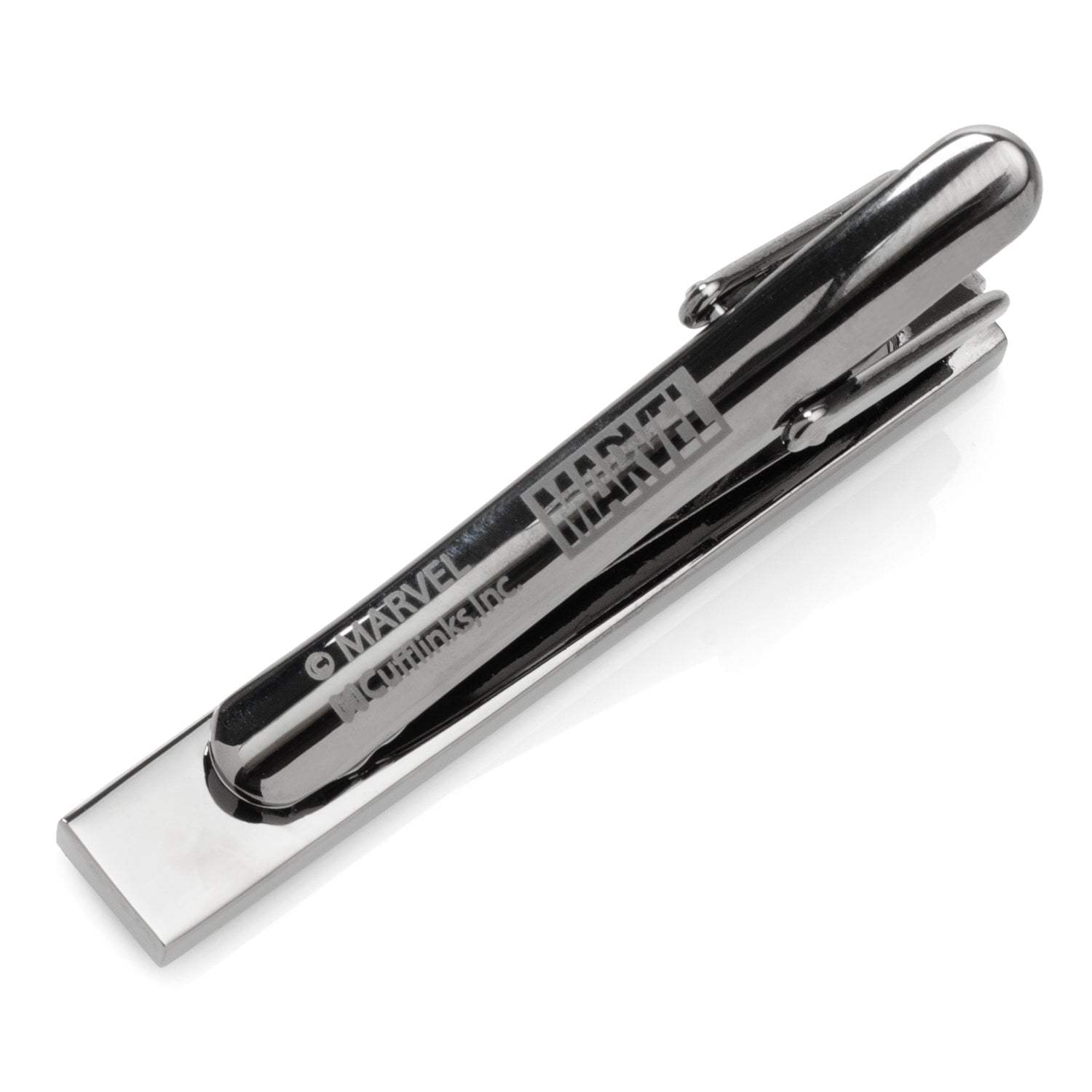 Marvel Black Panther Wakanda Forever Gunmetal Gold Tie Clip - Cufflinks.com - Flyclothing LLC