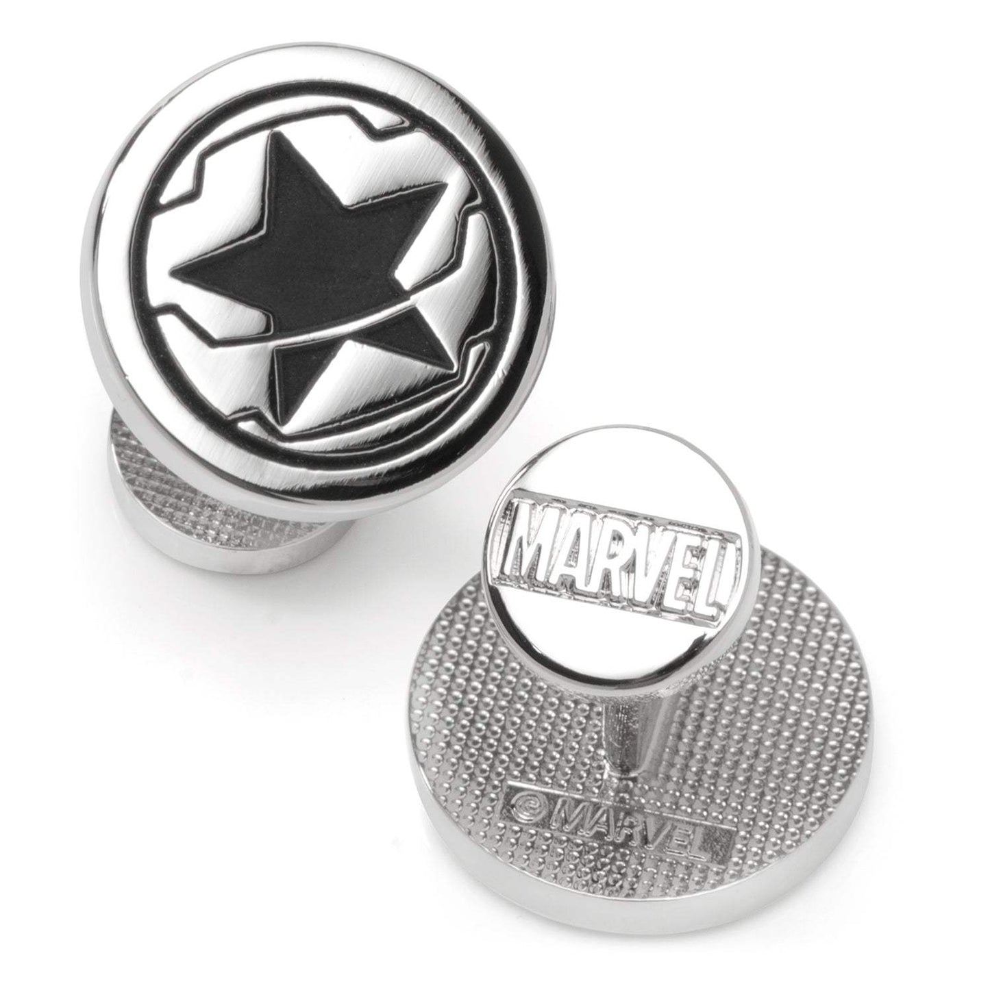 Marvel Winter Soldier Cufflinks - Cufflinks.com - Flyclothing LLC