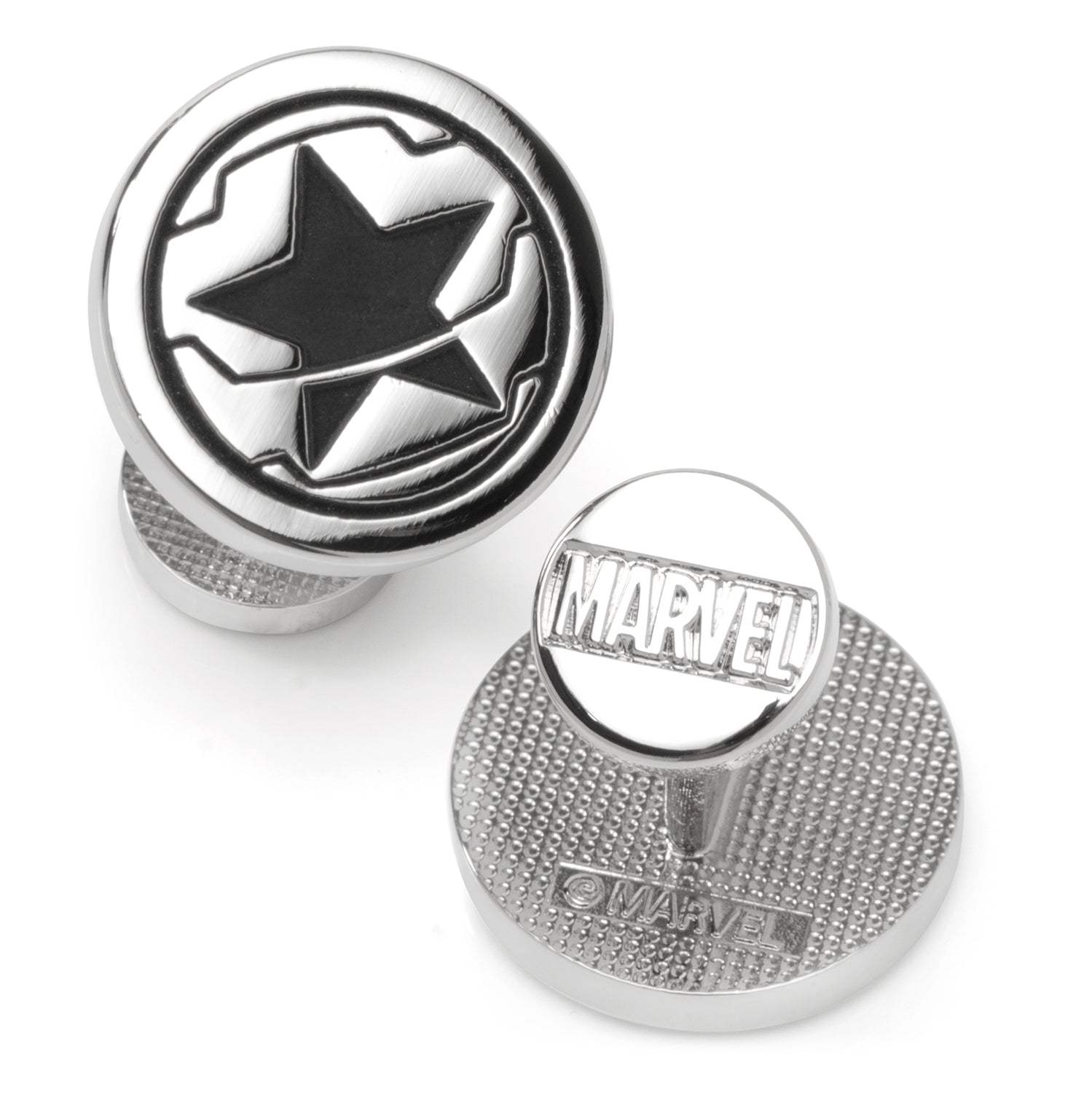 Marvel Winter Soldier Cufflinks - Cufflinks.com - Flyclothing LLC