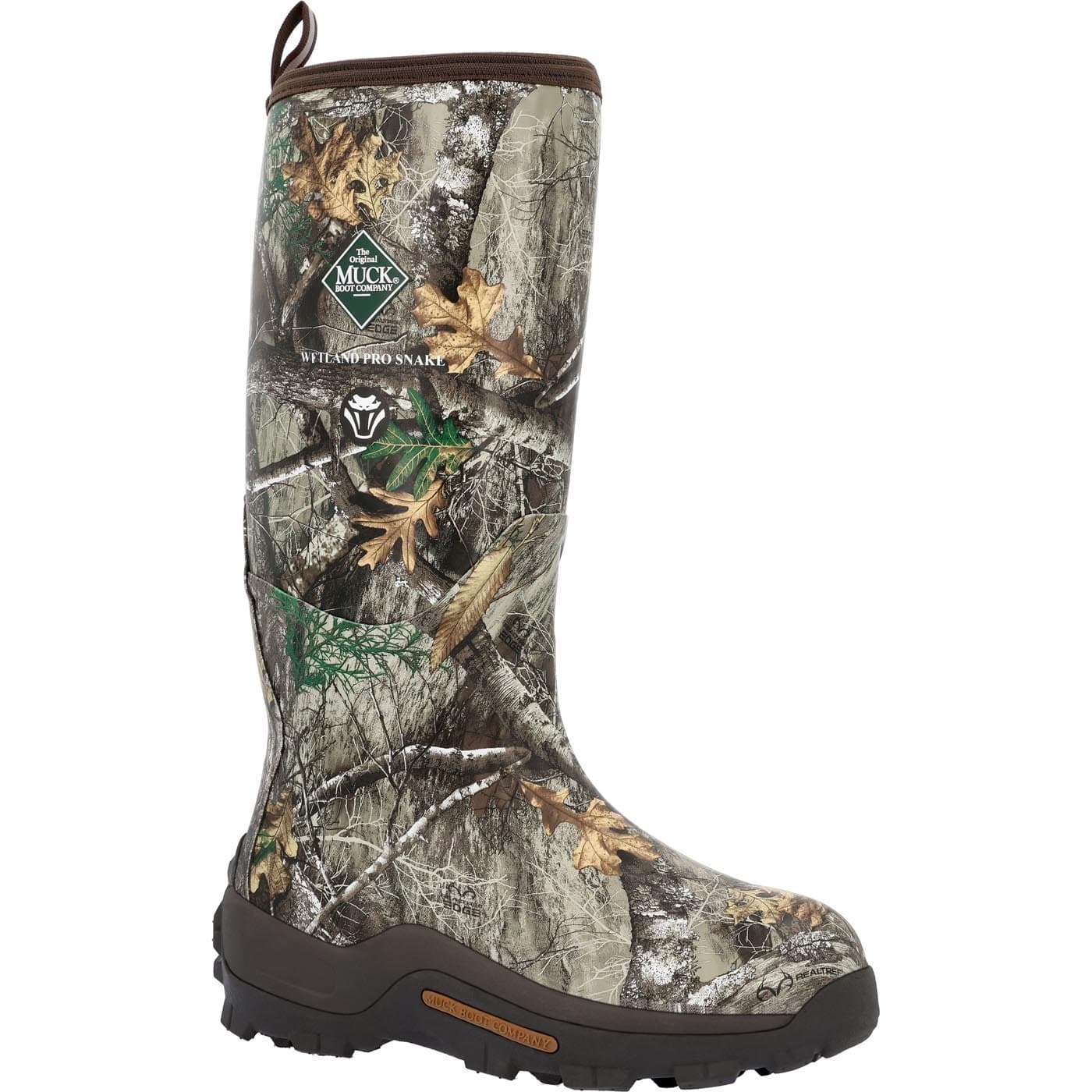 Muck Men's RealTREE Edge™ Wetland Pro Snake Certified Snake Strike Boot