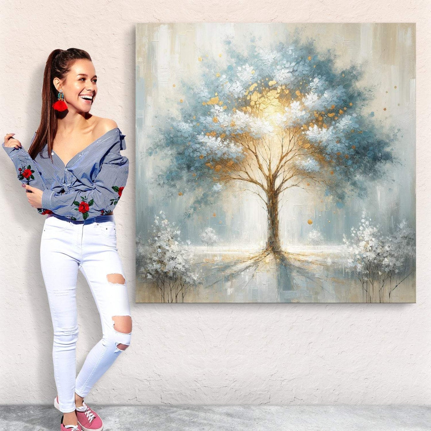 Canvas Print: Mystic Tree - Tailored Canvases - Flyclothing LLC