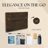 The MacBook Folio - Classy Leather Bags - Flyclothing LLC