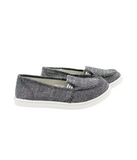 Mackerel Sneaker in Charcoal - Naughty Monkey
