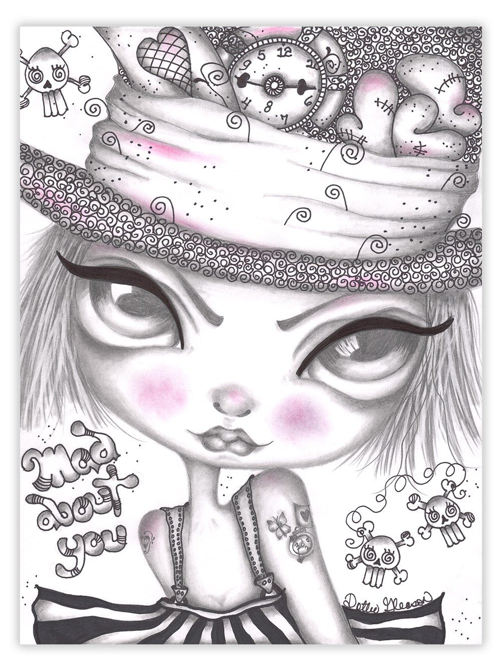 Black Market Art Company Mad About You Print