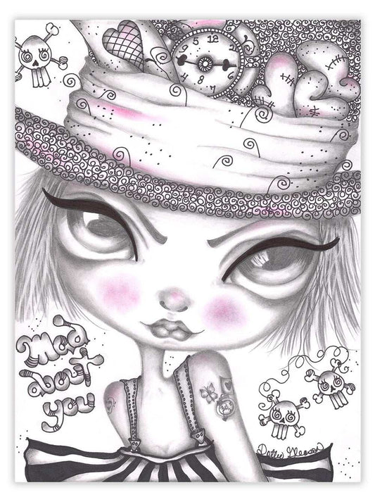 Black Market Art Company Mad About You Print - Black Market Art Company - Flyclothing LLC