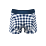 The Mad For Plaid | Navy Gingham Ball Hammock® Pouch Trunks Underwear - Shinesty - Flyclothing LLC
