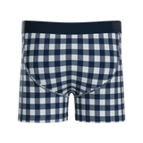The Mad for Plaid | Navy Gingham Boy's Boxer Briefs - Shinesty - Flyclothing LLC