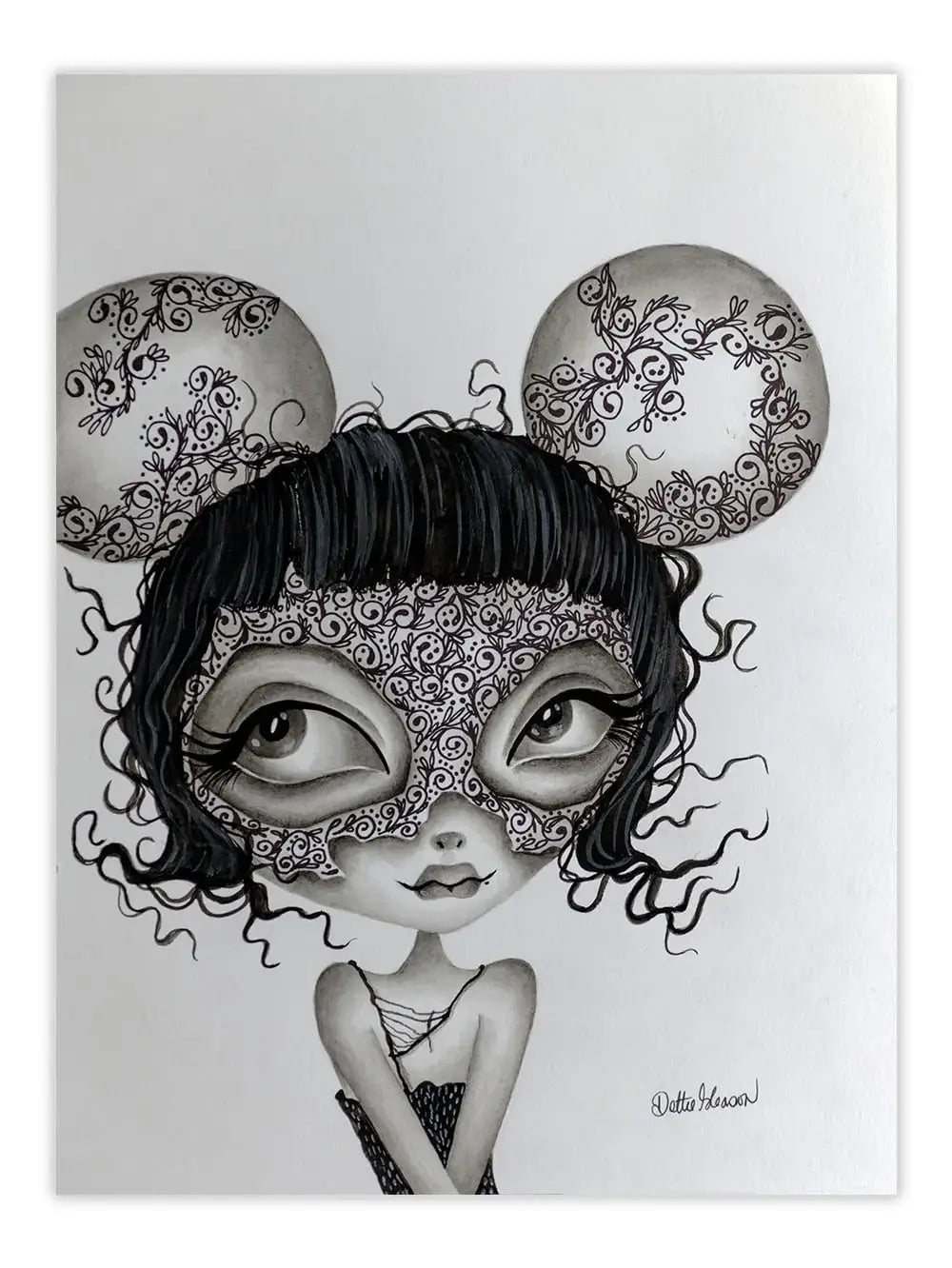Black Market Art Company Mahtab Print - Black Market Art Company - Flyclothing LLC