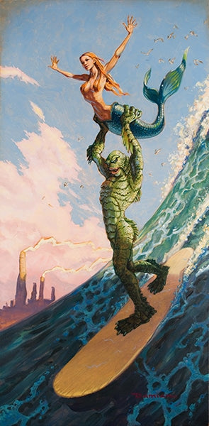 Black Market Art Company Maid In Heaven Print