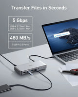 Anker <b>563</b> USB-C Docking Station (10-in-1) - Anker - Flyclothing LLC