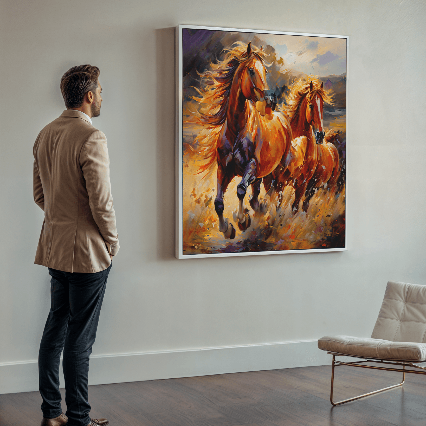 Canvas Print: "Majestic Gallop" - Tailored Canvases - Flyclothing LLC