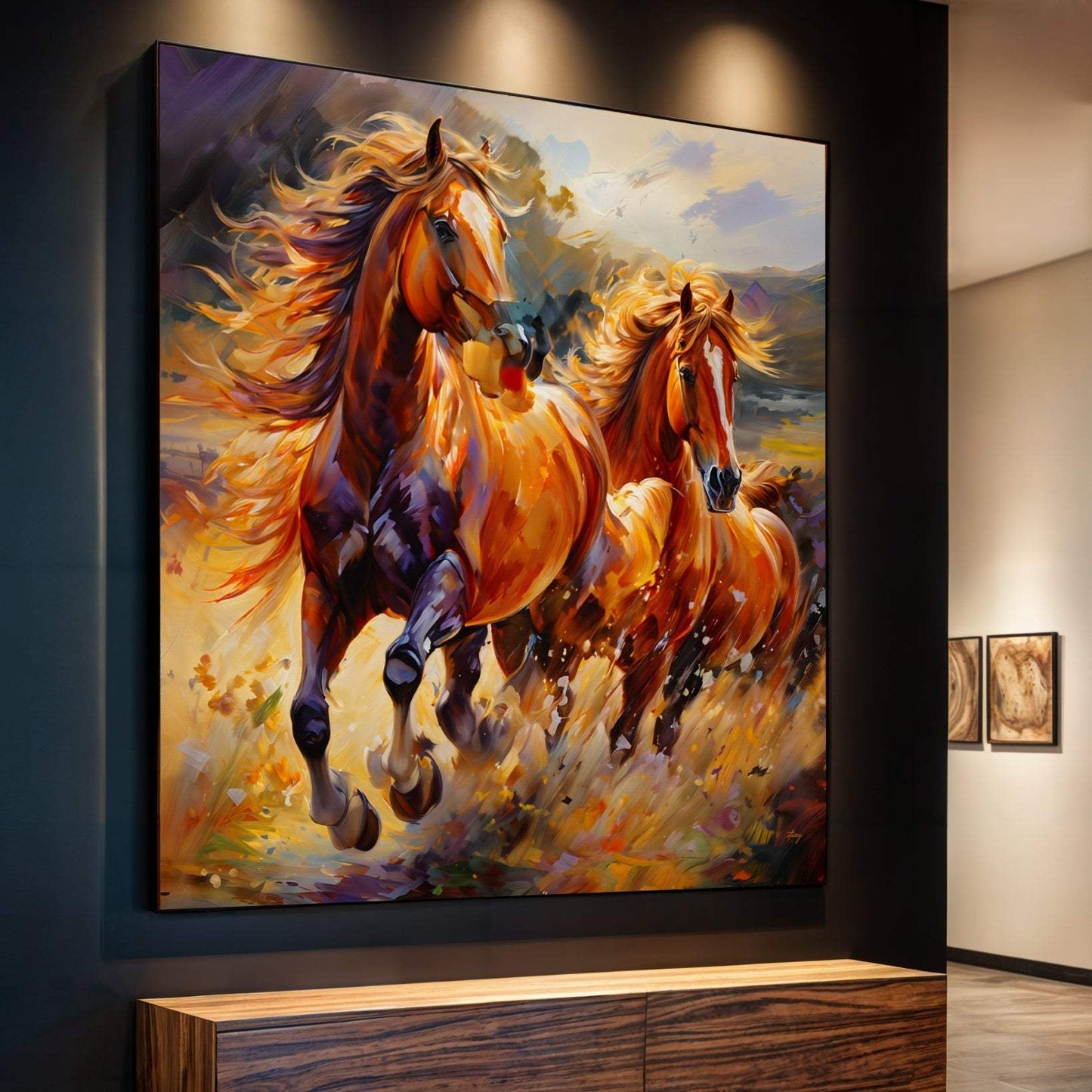 Canvas Print: "Majestic Gallop" - Tailored Canvases - Flyclothing LLC