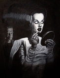 Black Market Art Company Make Up of Muerte Print