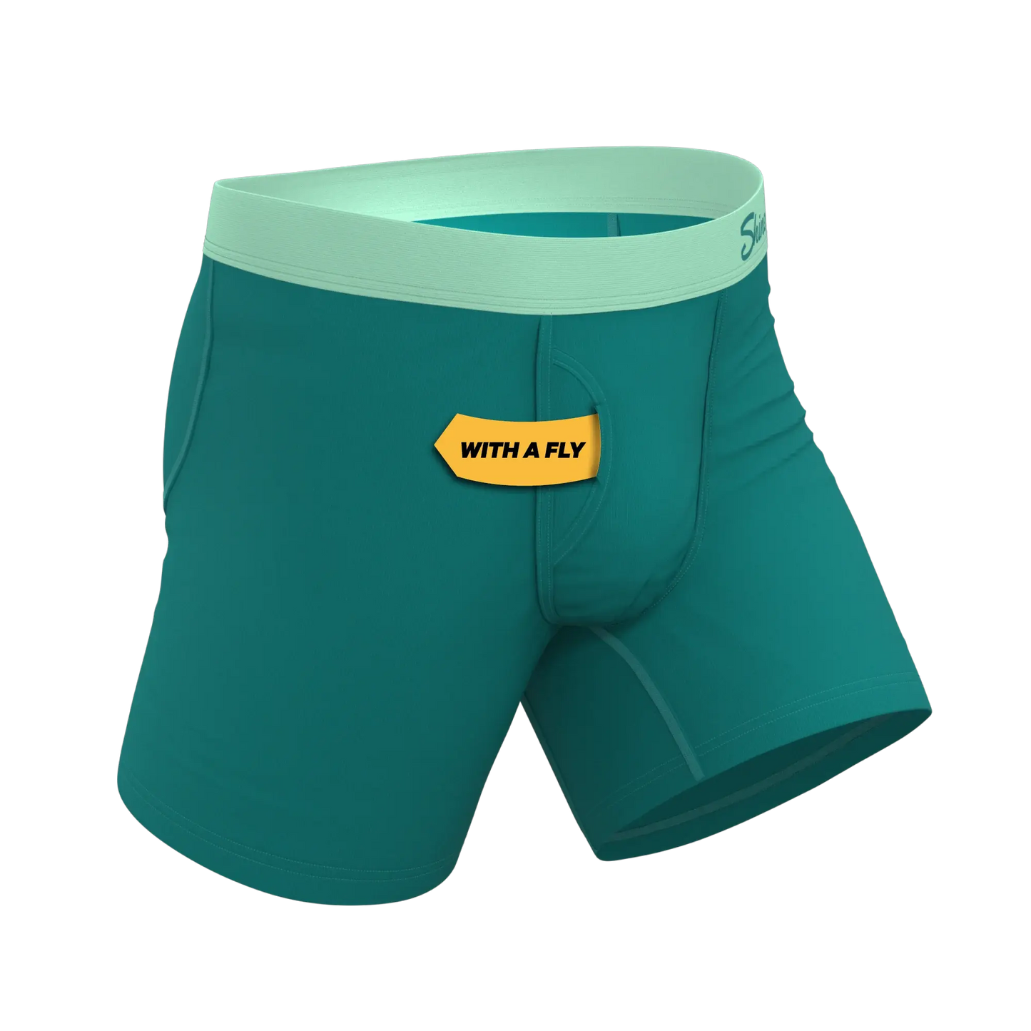 The Maldives | Teal Ball Hammock® Pouch Underwear With Fly - Shinesty - Flyclothing LLC