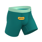 The Maldives | Teal Ball Hammock® Pouch Underwear With Fly - Shinesty - Flyclothing LLC