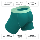 The Maldives | Teal Ball Hammock® Pouch Underwear With Fly - Shinesty - Flyclothing LLC