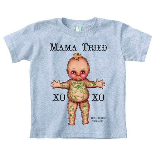 Black Market Art Company Mama Tried Kids T-Shirt - Black Market Art Company - Flyclothing LLC