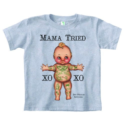 Black Market Art Company Mama Tried Kids T-Shirt