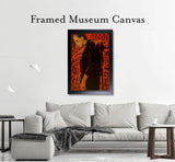Black Market Art Company Man in Black Print