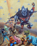 Black Market Art Company Mandalorian Story Print