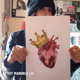 Black Market Art Company Cheshire Cat Print - Black Market Art Company - Flyclothing LLC