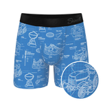 The Man With A Plan | Blueprint Ball Hammock® Pouch Underwear