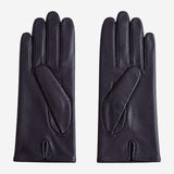 Marcella (black) - Unlined women’s lambskin leather gloves - Leather Gloves Online - Flyclothing LLC