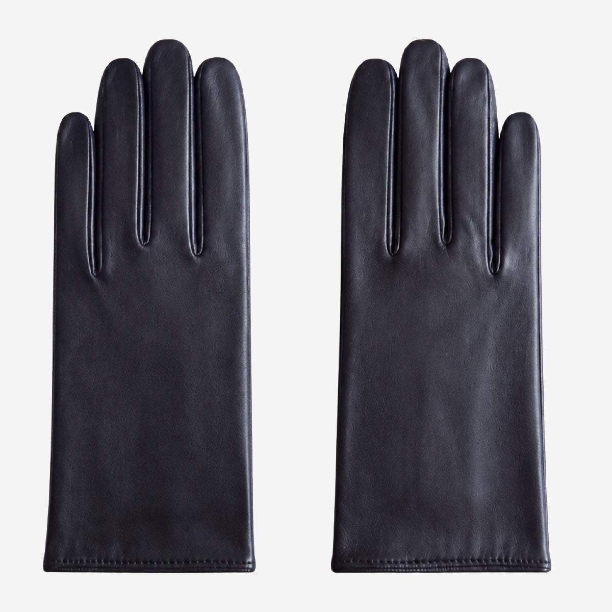 Marcella (black) - Unlined women’s lambskin leather gloves - Leather Gloves Online - Flyclothing LLC