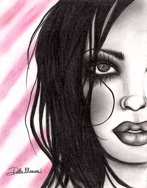 Black Market Art Company Margaux Print - Black Market Art Company - Flyclothing LLC