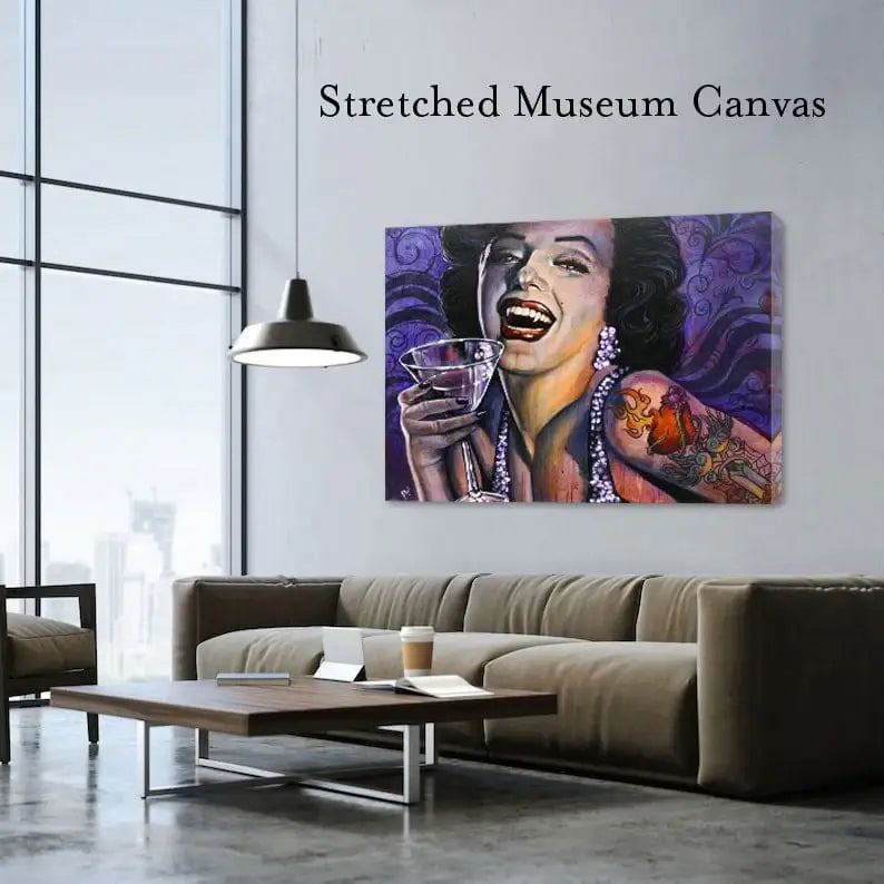 Black Market Art Company Marilyn Noir Print - Black Market Art Company - Flyclothing LLC