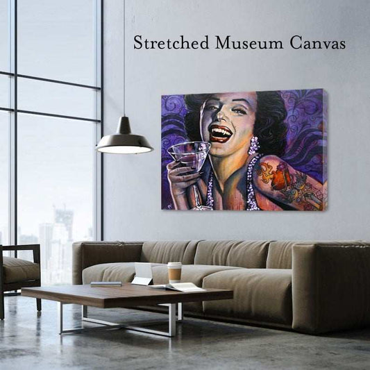 Black Market Art Company Marilyn Noir Print - Black Market Art Company - Flyclothing LLC