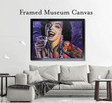 Black Market Art Company Marilyn Noir Print
