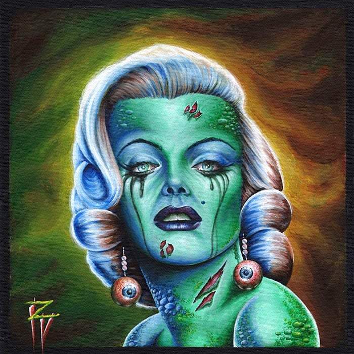 Black Market Art Company Marilyn of the Dead Print - Black Market Art Company - Flyclothing LLC