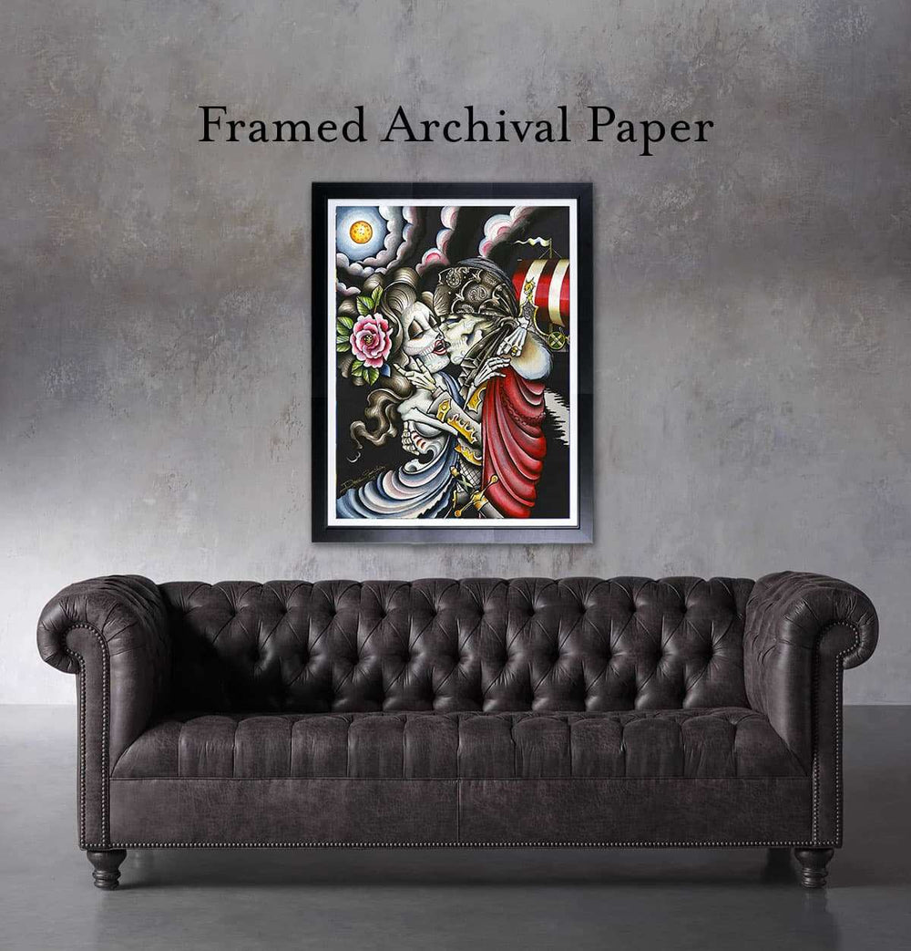 Black Market Art Company Married to the Sea Print - Black Market Art Company - Flyclothing LLC