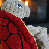 NCAA University of Maryland - Testudo the Terrapin Knottie® Plush Dog Toy - HuggleHounds - Flyclothing LLC