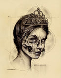 Black Market Art Company Mascara and Misery Print