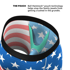 The Mascot | American Flag Ball Hammock® Pouch Underwear - Shinesty