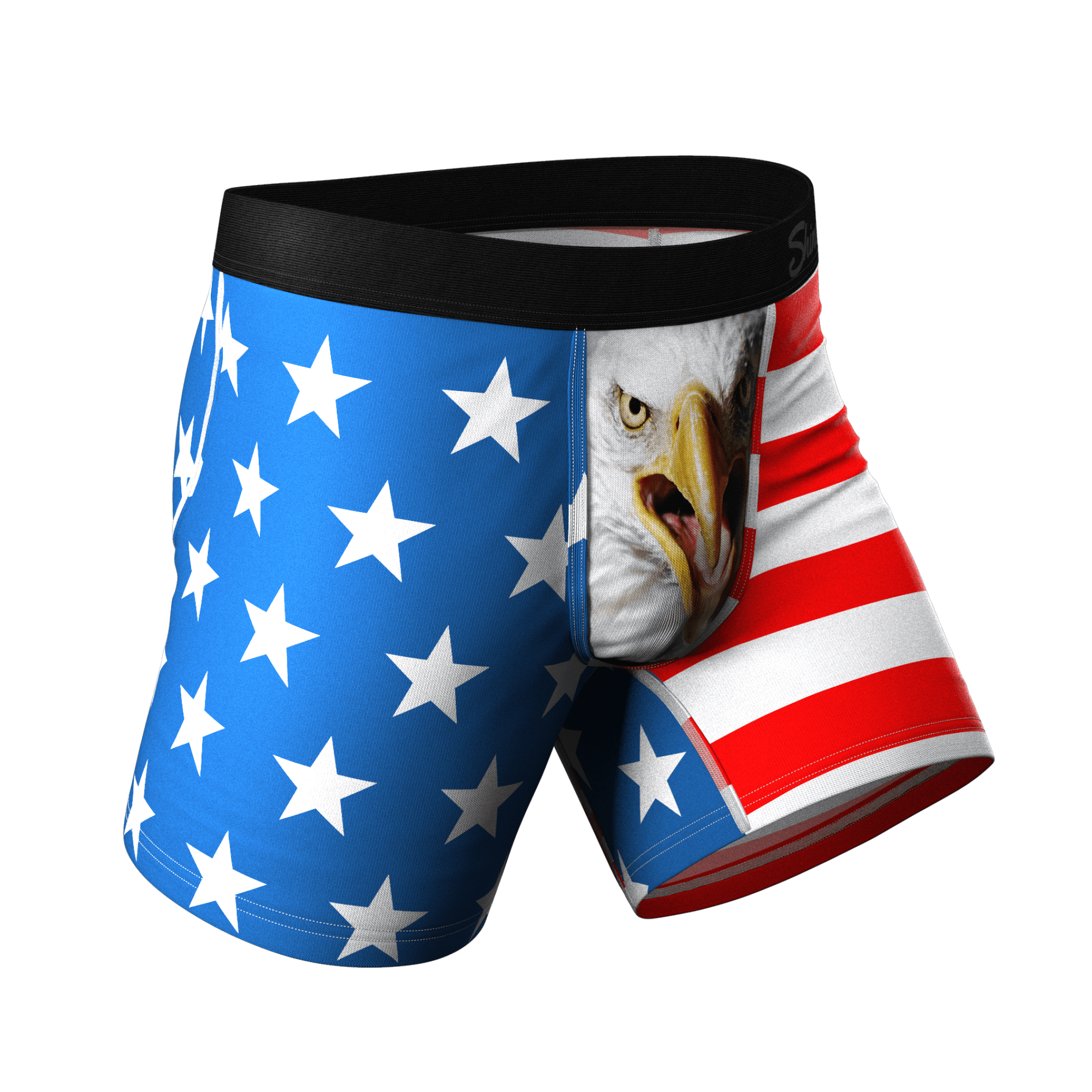The Mascot | American Flag Ball Hammock® Pouch Underwear - Shinesty