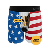 The Mascot | American Flag Boxers - Shinesty - Flyclothing LLC