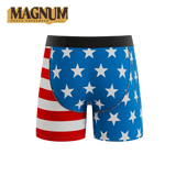 The Mascot | American Flag Ball Hammock® Magnum Big Pouch Underwear - Shinesty - Flyclothing LLC