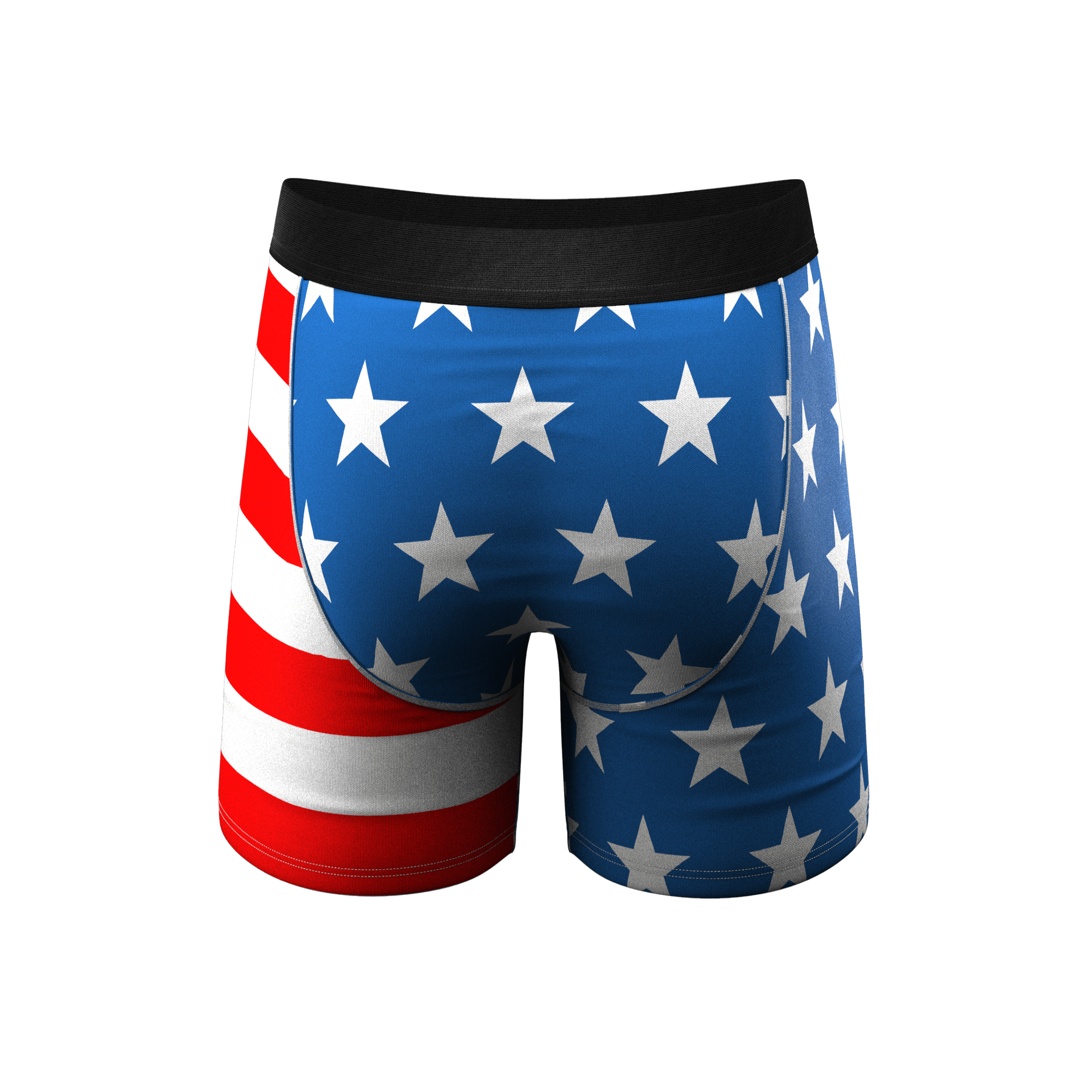 The Mascot | American Flag Ball Hammock® Pouch Underwear - Shinesty